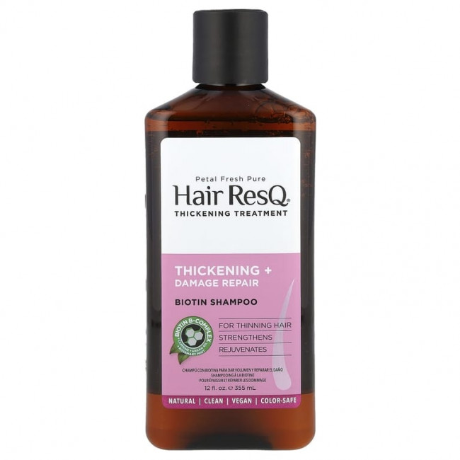 Petal Fresh, Hair ResQ®, биотиновый шампунь, для густоты и восстановления повреждений, 355 мл (12 жидк. унц.)
