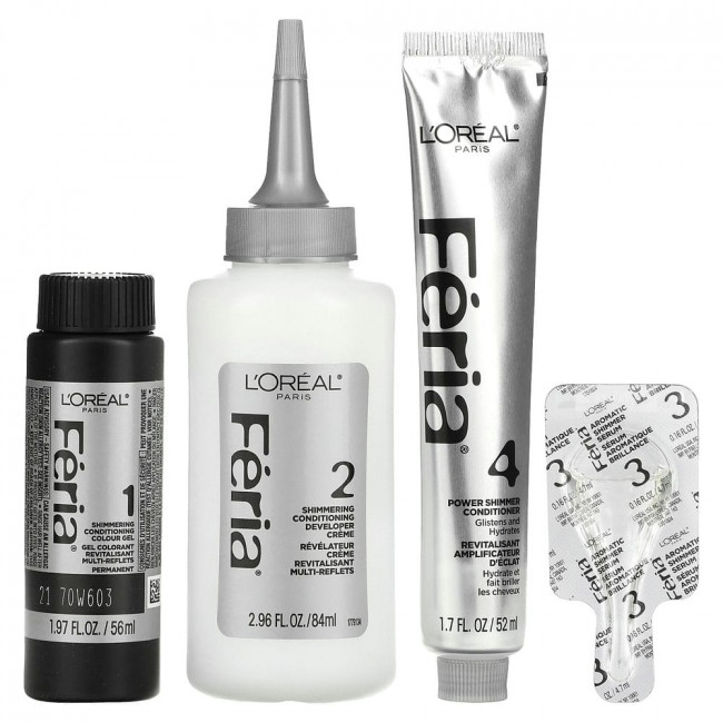 L'Oréal, Feria, многогранный мерцающий оттенок, 21 звездная ночь, 1 применение