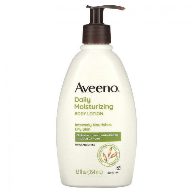 Aveeno, Active Naturals, ежедневный увлажняющий лосьон, без запаха, 354 мл (12 жидких унций) Aveeno, Active Naturals, ежедневный увлажняющий лосьон, без запаха, 354 мл (12 жидких унций)
