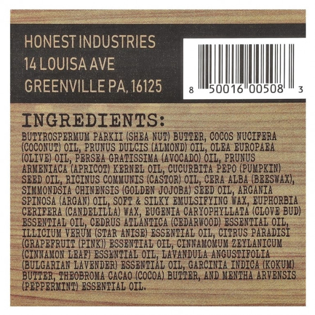 Honest Amish, Бальзам для бороды, 120 мл (4 унции)