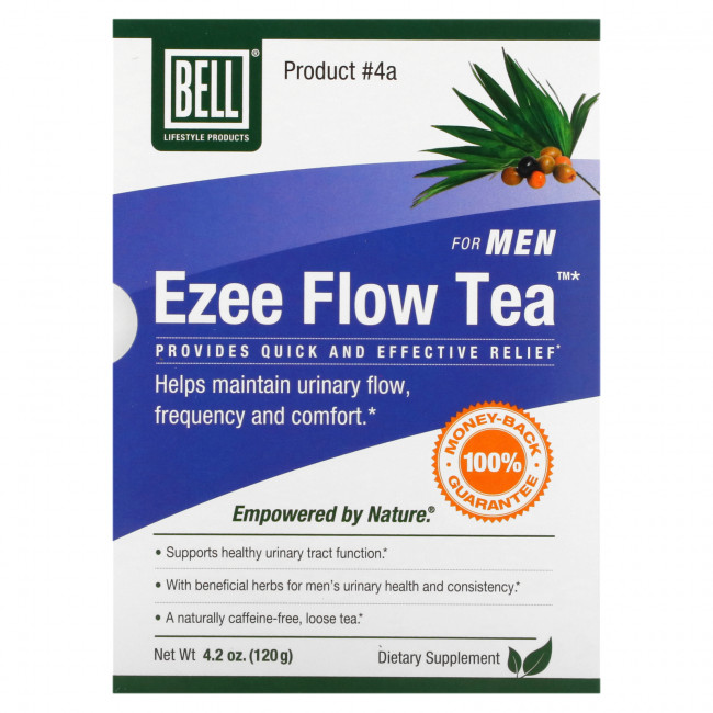 Bell Lifestyle, Чай Ezee Flow для мужчин, 120 г (4,2 унции) Bell Lifestyle, Чай Ezee Flow для мужчин, 120 г (4,2 унции)