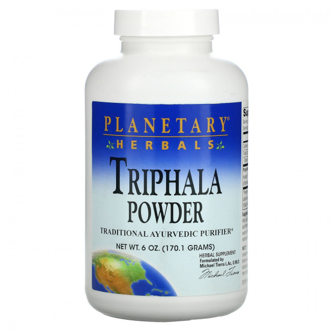 Planetary Herbals, Трифала в порошке, 170,1 г (6 унций) Planetary Herbals, Трифала в порошке, 170,1 г (6 унций)