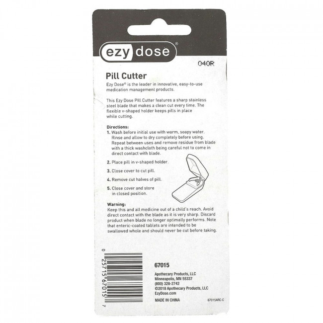 Ezy Dose, The Original Pill Cutter, 1 Count