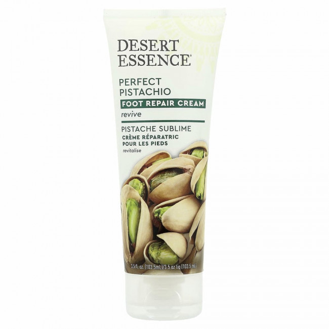 Desert Essence, Organics, восстанавливающий крем для ног, Perfect Pistachio, 103,5 мл (3,5 жидкой унции) Desert Essence, Organics, восстанавливающий крем для ног, Perfect Pistachio, 103,5 мл (3,5 жидкой унции)