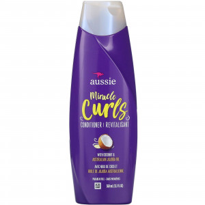 Aussie, Miracle Curls, кондиционер, кокосовое масло и масло австралийского жожоба, 360 мл (12,1 жидк. унции)