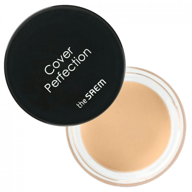 The Saem, Cover Perfection, консилер для волос, 02 насыщенный бежевый, 0,14 унции