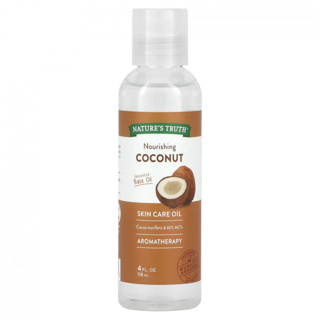 Nature's Truth, Skin Care Oil, Nourishing Coconut, 4 fl oz (118 ml)