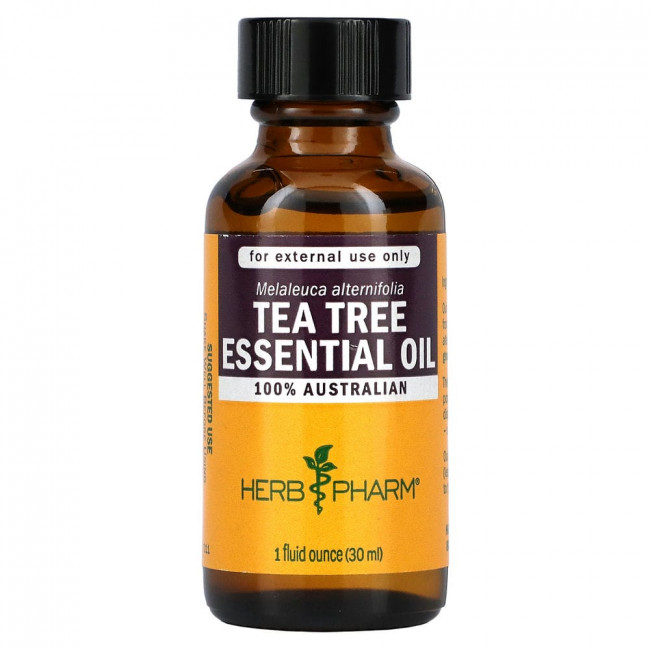 Herb Pharm, эфирное масло чайного дерева, 30 мл (1 жидк. унция) Herb Pharm, эфирное масло чайного дерева, 30 мл (1 жидк. унция)