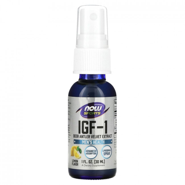 NOW Foods, IGF-1, экстракт бархата оленьих рогов, вкус лимона, 30 мл (1 жидк. унция) NOW Foods, IGF-1, экстракт бархата оленьих рогов, вкус лимона, 30 мл (1 жидк. унция)