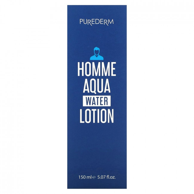 Purederm, Homme Aqua Water Lotion, 5.07 fl oz (150 ml)