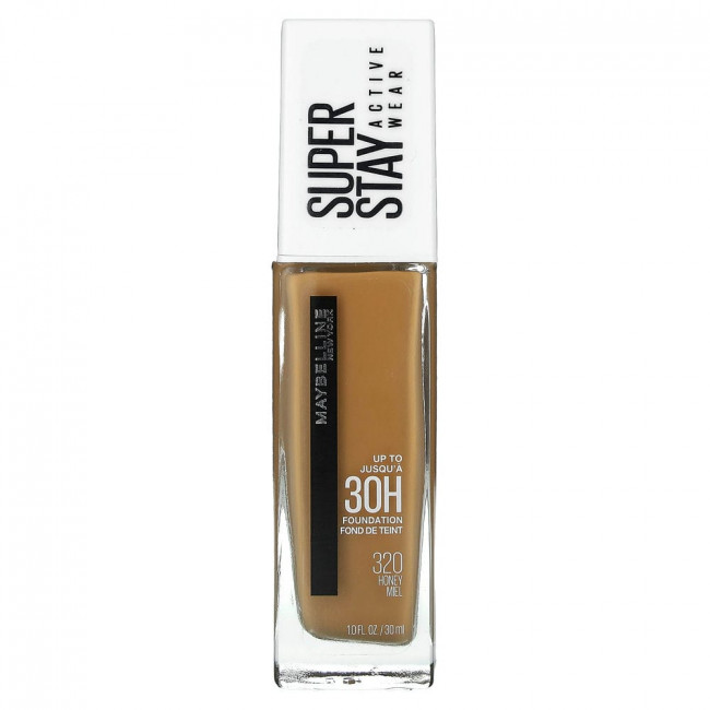 Maybelline, Super Stay, Active Wear Foundation, 320 Honey, 1 fl oz (30 ml)