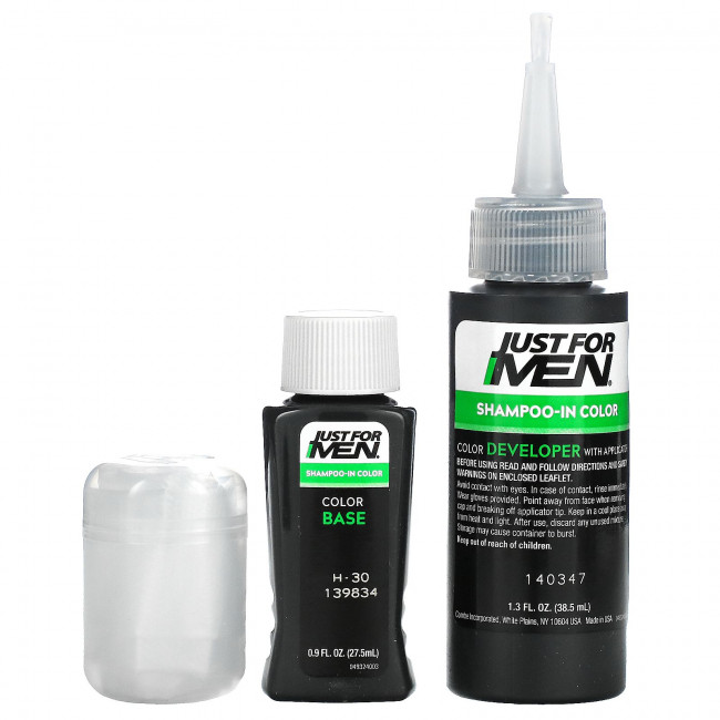 Just for Men, Мужская краска для волос Original Formula, оттенок светло-коричневый H-30, одноразовый комплект Just for Men, Мужская краска для волос Original Formula, оттенок светло-коричневый H-30, одноразовый комплект