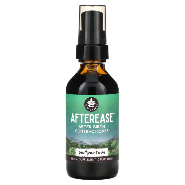 WishGarden Herbs, Afterease, послеродовые схватки, 59 мл (2 жидк. унции)