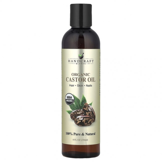 Handcraft Blends, органическое касторовое масло, 236 мл (8 жидк. унций) Handcraft Blends, органическое касторовое масло, 236 мл (8 жидк. унций)