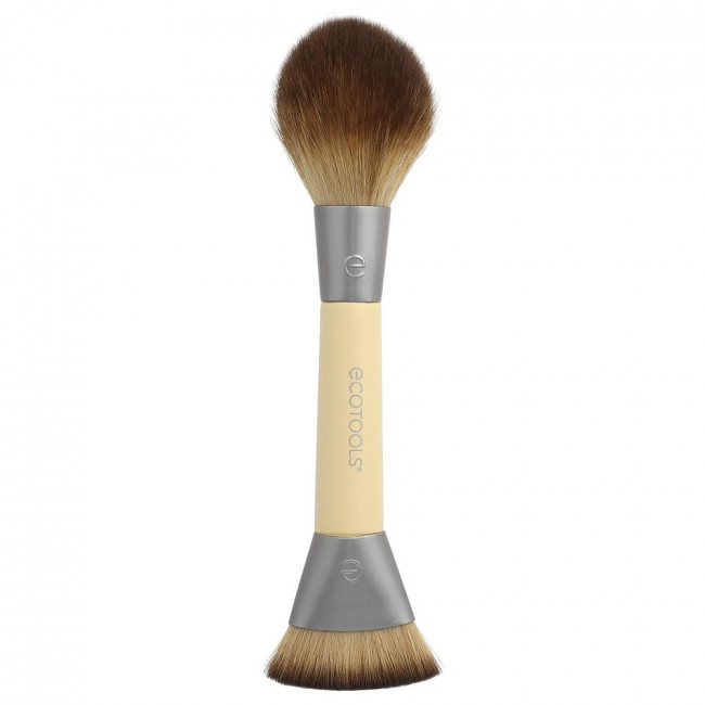 EcoTools, двусторонняя кисть Sculpt + Bronze, 1 кисть EcoTools, двусторонняя кисть Sculpt + Bronze, 1 кисть