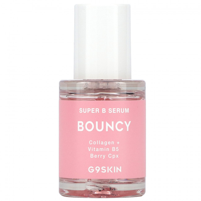 G9skin, Bouncy, сыворотка Super B, 30 мл (1,01 жидк. Унции) G9skin, Bouncy, сыворотка Super B, 30 мл (1,01 жидк. Унции)