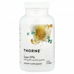 Thorne Research, Super EPA, ЭПК и ДГК, 90 капсул Thorne Research, Super EPA, ЭПК и ДГК, 90 капсул
