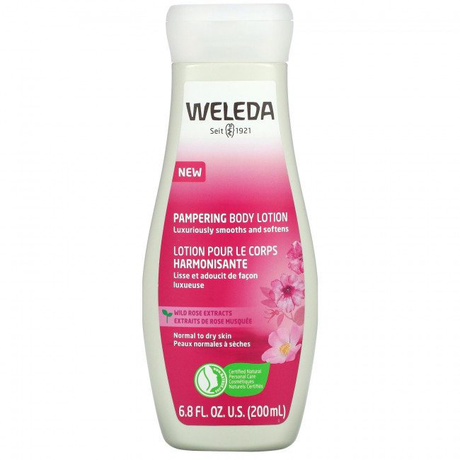 Weleda, Лосьон для тела, экстракт шиповника, 200 мл (6,8 жидк. Унции) Weleda, Лосьон для тела, экстракт шиповника, 200 мл (6,8 жидк. Унции)