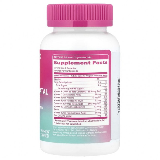 Pink Stork, Total послеродовые жевательные мармеладки, фруктовое ассорти, 60 жевательных таблеток Pink Stork, Total послеродовые жевательные мармеладки, фруктовое ассорти, 60 жевательных таблеток