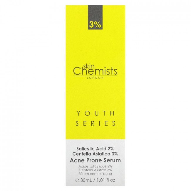 skinChemists, Youth Series, Acne Prone Serum, 1.01 fl oz (30 ml)