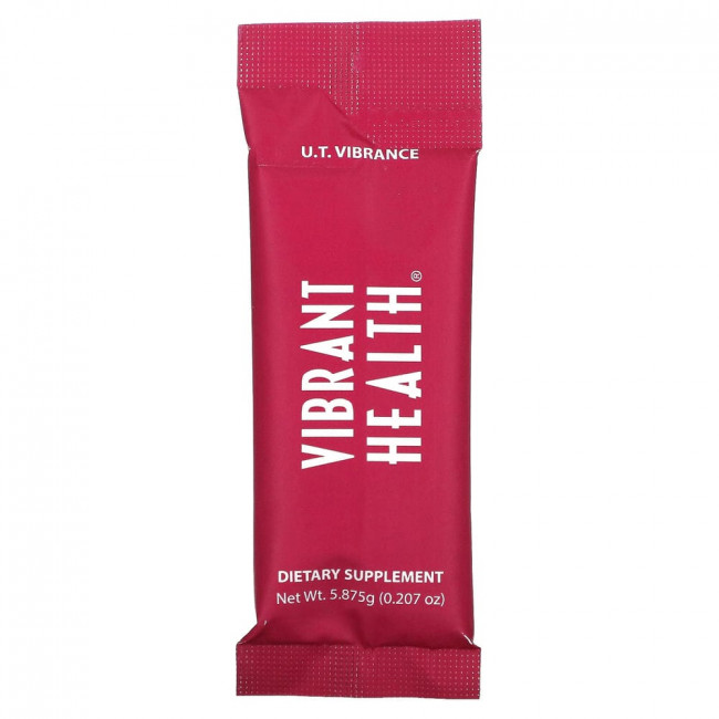 Vibrant Health, U.T. Vibrance, 10 Discreet Packets, 0.207 oz (5.875 g) Each