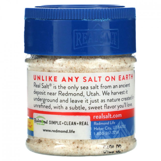 Redmond Trading Company, Real Salt, древняя мелкая морская соль, 55 г (2 унции) Redmond Trading Company, Real Salt, древняя мелкая морская соль, 55 г (2 унции)