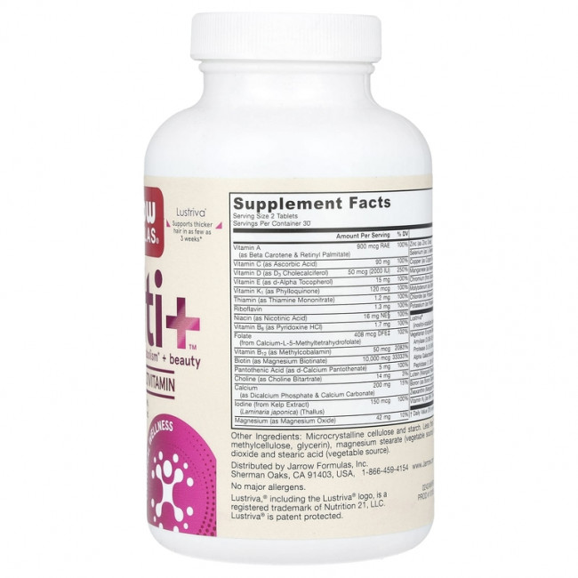 Jarrow Formulas, Women's Multi + ™, 60 таблеток