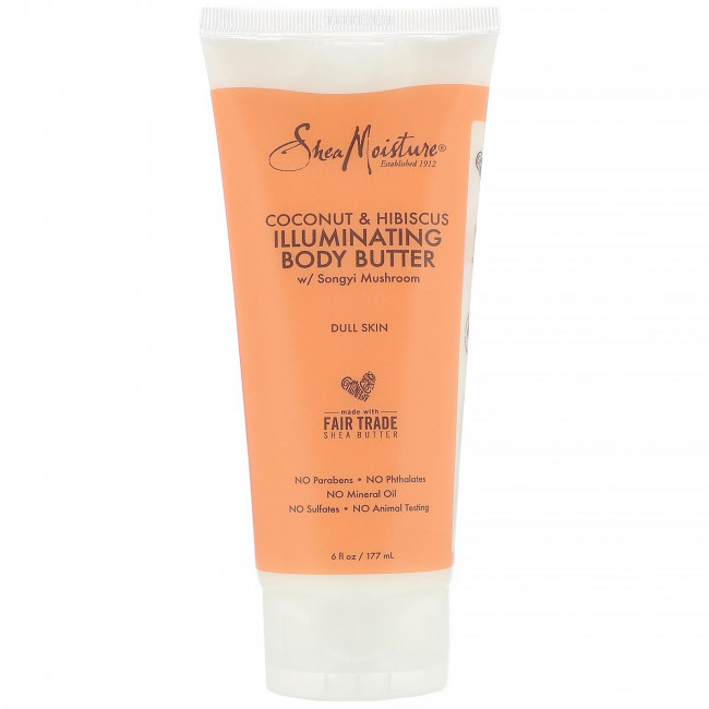 SheaMoisture, Осветляющее масло для тела, кокос и гибискус, 6 жидких унций (177 мл) SheaMoisture, Осветляющее масло для тела, кокос и гибискус, 6 жидких унций (177 мл)