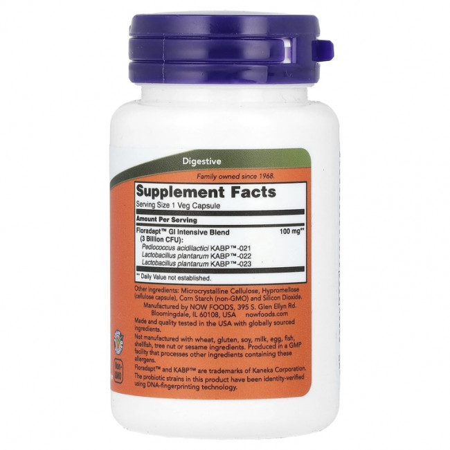 NOW Foods, Поддержка кишечных бактерий, 60 растительных капсул NOW Foods, Поддержка кишечных бактерий, 60 растительных капсул