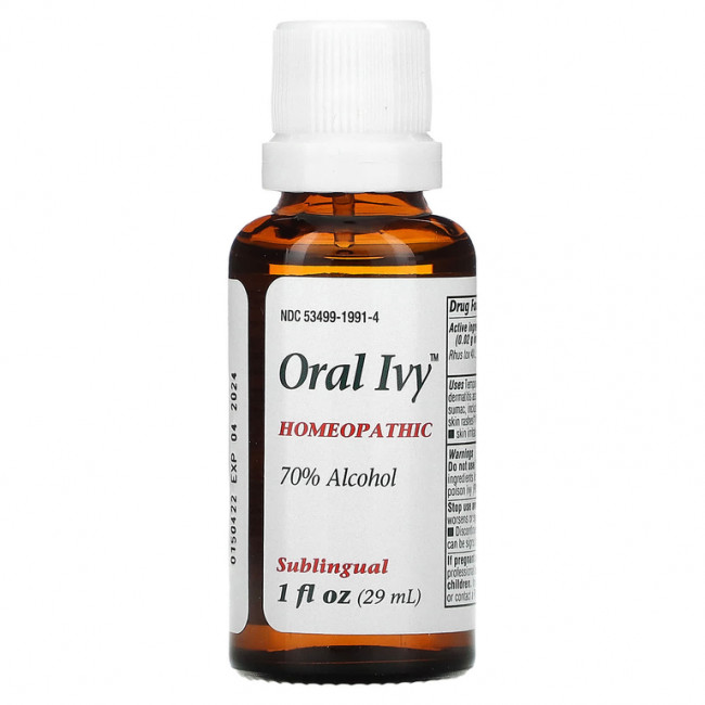 Boericke & Tafel, Oral Ivy, 29 мл (1 жидк. Унция) Boericke & Tafel, Oral Ivy, 29 мл (1 жидк. Унция)