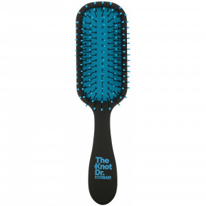 Conair, The Knot Dr., средство для расчесывания волос для сухой и влажной уборки, синий, набор из 2 предметов