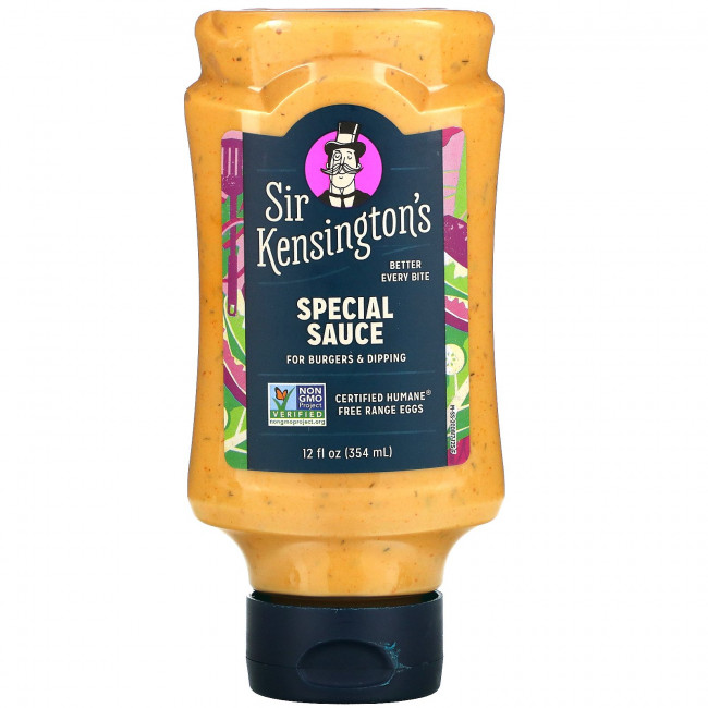 Sir Kensington's, Специальный соус, 354 мл (12 жидк. Унций) Sir Kensington's, Специальный соус, 354 мл (12 жидк. Унций)