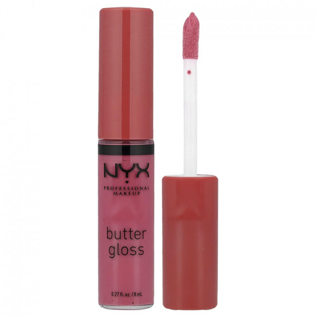 NYX Professional Makeup, Butter Gloss, блеск для губ, 07 Тирамису, 8 мл (0,27 жидких унций) NYX Professional Makeup, Butter Gloss, блеск для губ, 07 Тирамису, 8 мл (0,27 жидких унций)