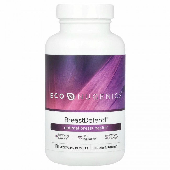 Econugenics, BreastDefend, 120 вегетарианских капсул