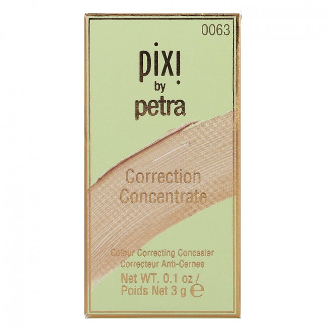 Pixi Beauty, Корректирующий концентрат, Корректирующий консилер, 0063 Пробуждение Абрикоса, 0,1 унции (3 г) Pixi Beauty, Корректирующий концентрат, Корректирующий консилер, 0063 Пробуждение Абрикоса, 0,1 унции (3 г)