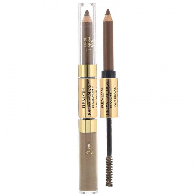 Revlon, Brow Fantasy, оттенок 108 «Светло-коричневый», 0,31 г / 1,18 мл Revlon, Brow Fantasy, оттенок 108 «Светло-коричневый», 0,31 г / 1,18 мл