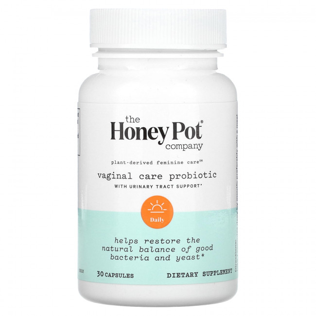 The Honey Pot Company, Пробиотик для влагалища с поддержкой мочевыводящих путей, 30 капсул The Honey Pot Company, Пробиотик для влагалища с поддержкой мочевыводящих путей, 30 капсул