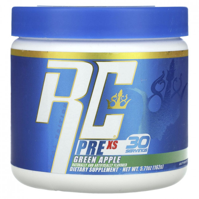 Ronnie Coleman, Vital Edition, Pre XS, зеленое яблоко, 162 г (5,71 унции) (Товар снят с продажи)