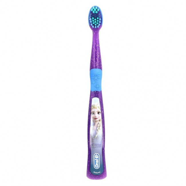 Oral-B, зубная щетка, Disney, «Холодное сердце», очень мягкая, для детей от 3 лет, 1 шт. Oral-B, зубная щетка, Disney, «Холодное сердце», очень мягкая, для детей от 3 лет, 1 шт.