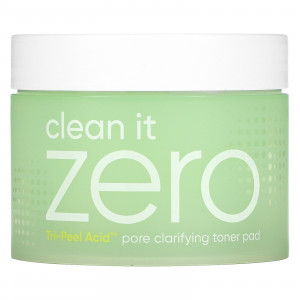 Banila Co., Clean It Zero, Tri-Peel, тоник с кислотным очищением пор, 60 шт.