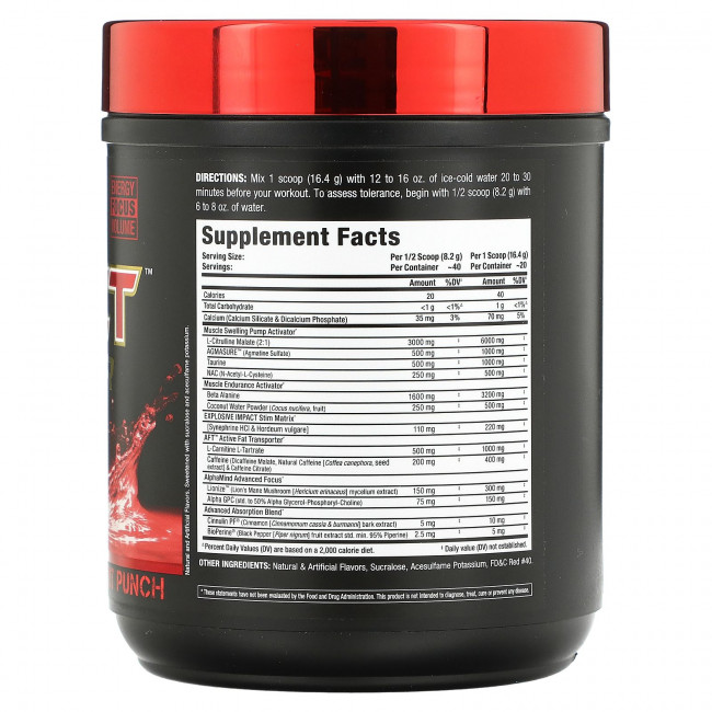 ALLMAX Nutrition, Impact Igniter Pre-Workout, Fruit Punch, 11.6 oz (328 g) ALLMAX Nutrition, Impact Igniter Pre-Workout, Fruit Punch, 11.6 oz (328 g)