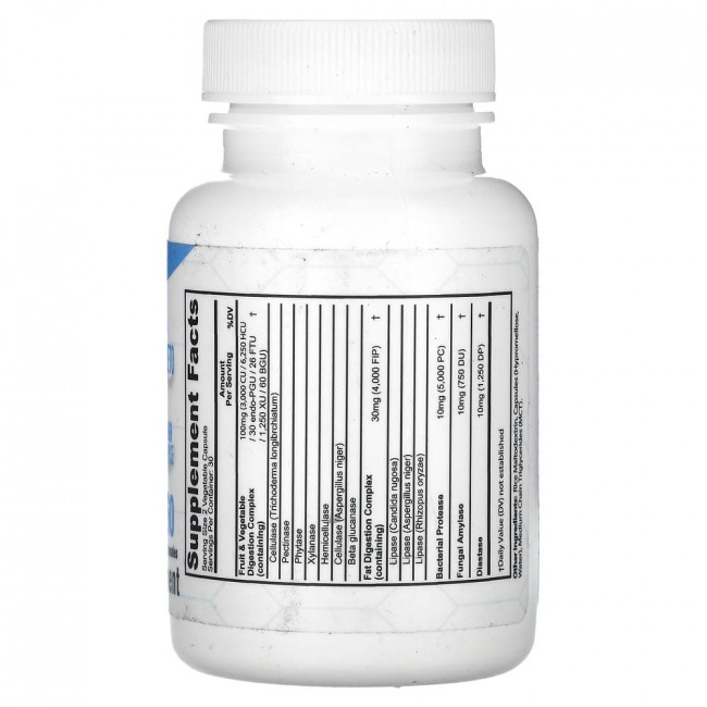 Divine Health, Dr Colbert MD Fat-Zyme, 60 вегетарианских капсул (снят с производства)