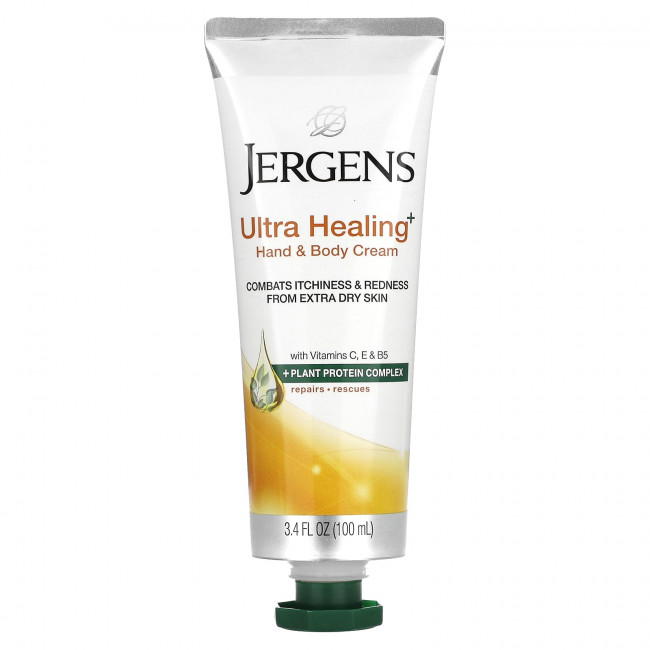 Jergens, Ultra Healing, крем для рук и тела, 100 мл (3,4 жидк. Унции) Jergens, Ultra Healing, крем для рук и тела, 100 мл (3,4 жидк. Унции)