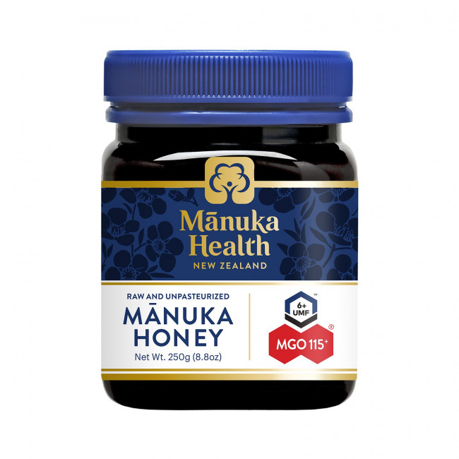 Manuka Health, Мед манука, MGO ™ 115+, 250 г (8,8 унции) Manuka Health, Мед манука, MGO ™ 115+, 250 г (8,8 унции)