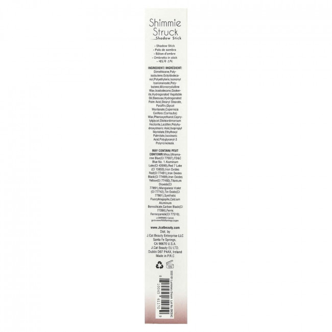 J.Cat Beauty, Shimmie Struck, Тени-карандаш, SSS101 Luminary Dream, 0,07 унции (2 г)