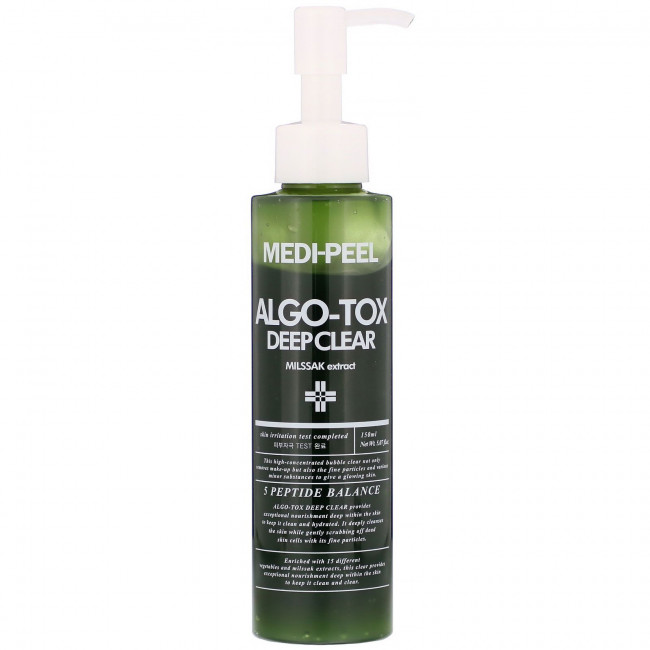 Medi-Peel, Algo-Tox Deep Clear, средство для глубокого очищения, 150 мл (5,07 жидк. унции) Medi-Peel, Algo-Tox Deep Clear, средство для глубокого очищения, 150 мл (5,07 жидк. унции)