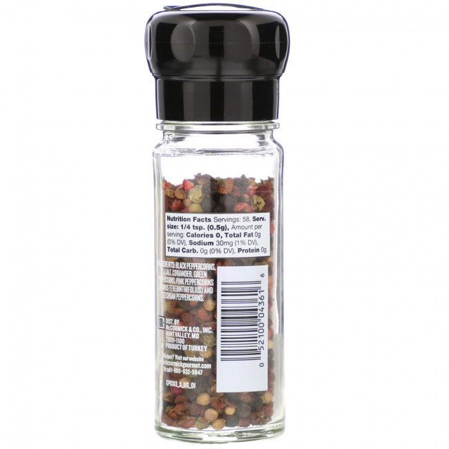 McCormick Gourmet Global Selects, Смесь сычуаньского перца, соли и специй, 29 г (1,05 унции) McCormick Gourmet Global Selects, Смесь сычуаньского перца, соли и специй, 29 г (1,05 унции)