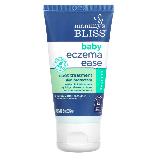 Mommy's Bliss, Baby Eczema Ease, средство от пятен, для детей от 2 недель, 56 г (2 унции) Mommy's Bliss, Baby Eczema Ease, средство от пятен, для детей от 2 недель, 56 г (2 унции)