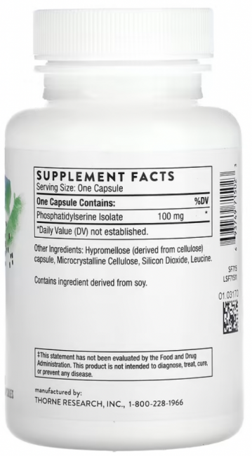 Thorne Research, Iso-Phos, 60 капсул