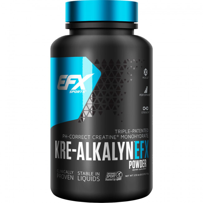 EFX Sports, Порошок Kre-Alkalyn EFX, натуральный вкус, 100 г EFX Sports, Порошок Kre-Alkalyn EFX, натуральный вкус, 100 г